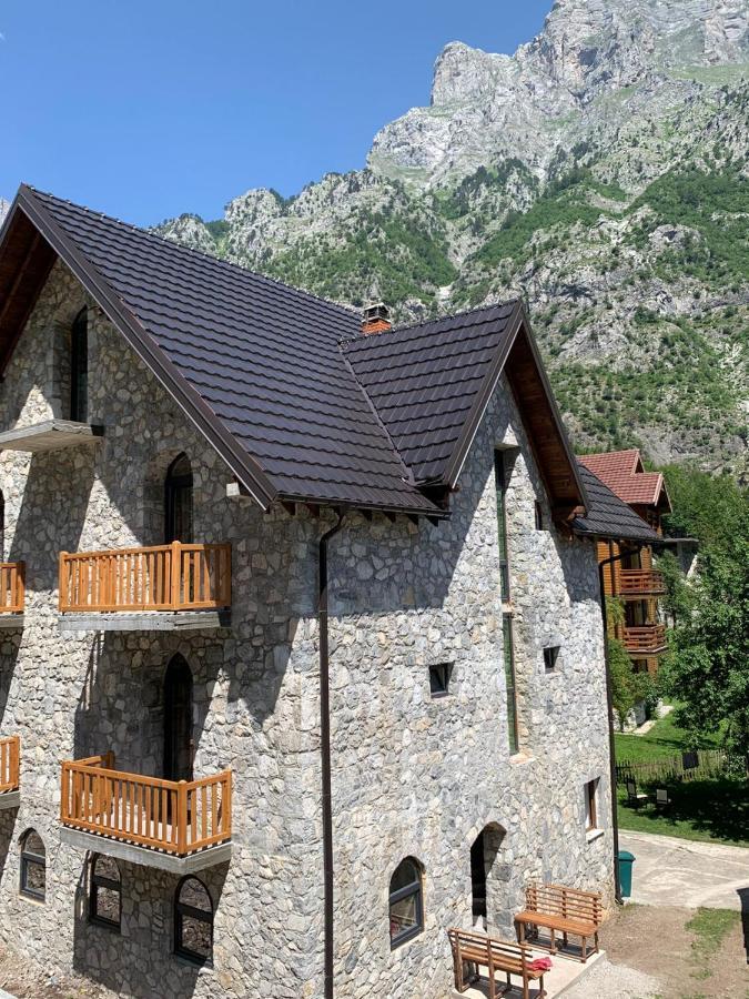 Hotel Stone House Валбона Экстерьер фото